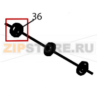 Tuerca exagonal M-6 Fagor FI-160
