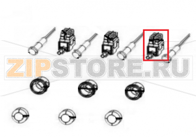 Puls. 6 faston inclinato Silanos N700 Puls. 6 faston inclinato Silanos N700Запчасть на 