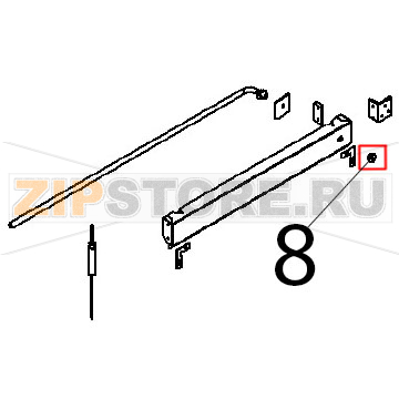 Bushing Angelo Po FX61E2 Bushing Angelo Po FX61E2Запчасть на деталировке под номером: 8