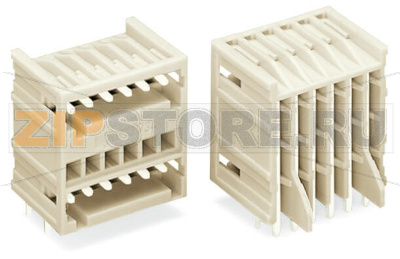 MCS MINI Двухуровневая вилка THT; 1.0 x 1.0 mm solder pin; угловые; 100% защита от неправильного подсоединения; Шаг контактов 3,5 мм; 24-пол.; светло-серые Wago 734-412/001-000 Сечение контактов 1 x 1 мм позволяет проводить ток до 10 A100% защита от неправильного подсоединенияВозможны варианты кодировки...