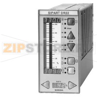 SIPART DR22 АППАРАТНЫЙ ПИД-РЕГУЛЯТОР, ПИТАНИЕ AC 230/115V, 3 АНАЛОГОВЫХ ВХОДА 0/4 .. 20 MA ИЛИ 0/2-10 V,  3 АНАЛОГВЫХ ВЫХОДА 0/4 .. 20 MA, 4 ЦИФРОВЫХ ХОДА DC 24 V,  8 ЦИФРОВЫХ ВЫХОДОВ DC 24 V Siemens 6DR2210-5