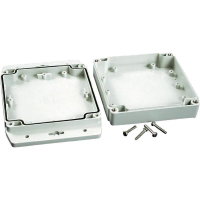 Корпус 120x120x37.2 мм, материал: поликарбонат, серый, 1 шт Hammond 1555N2F17GY