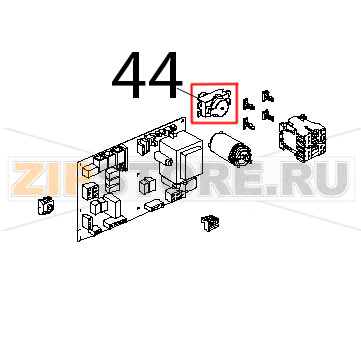 Term. sic. bip. 335 °C, riarmo manuale Unox XVC 104 Term. sic. bip. 335 °C, riarmo manuale Unox XVC 104Запчасть на деталировке под номером: 44