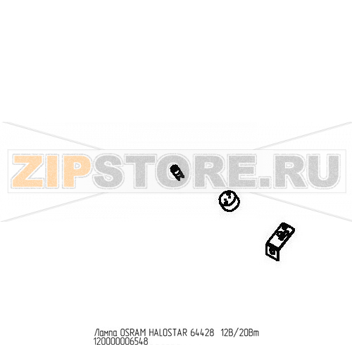 Лампа OSRAM HALOSTAR 64428 12B/20Вт Abat МПК-700К  Лампа OSRAM HALOSTAR 64428 12B/20Вт для посудомоечной машины Abat МПК-700К
Производитель: ЧувашТоргТехника

Запчасть изображена на деталировке под номером:&nbsp;120000006548