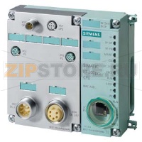 SIMATIC DP,  IM 154-8 PN/DP PLC ДЛЯ ET200PRO, 384КБ РАБОЧЕЙ ПАМЯТИ, ВСТР. PROFINET IF, ВСТР. PROFIBUS DP MASTER/SLAVE IF, СТЕПЕНЬ ЗАШИТЫ IP65/67, НЕОБХОДИМА MMC Siemens 6ES7154-8AB01-0AB0