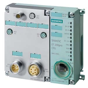 SIMATIC DP,  IM 154-8 PN/DP PLC ДЛЯ ET200PRO, 384КБ РАБОЧЕЙ ПАМЯТИ, ВСТР. PROFINET IF, ВСТР. PROFIBUS DP MASTER/SLAVE IF, СТЕПЕНЬ ЗАШИТЫ IP65/67, НЕОБХОДИМА MMC Siemens 6ES7154-8AB01-0AB0 