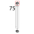 Tappo fulcro superiore porta Unox XVC 204