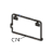 Left panel bracket down/secc 1.6 Godex EZ-6200 plus