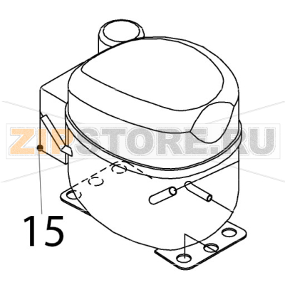 Self tapping screw M4-11 Hoshizaki IM-65NE Self tapping screw M4-11 Hoshizaki IM-65NEЗапчасть на деталировке под номером: 15