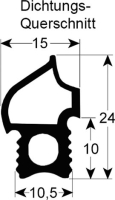 Door gasket 6.10 Convotherm 4