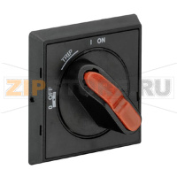 Ручка переключения выносная, чёрная, MSHD-LTB ABB 1SAM201920R1011