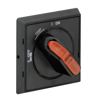 Ручка переключения выносная, чёрная, MSHD-LTB ABB 1SAM201920R1011