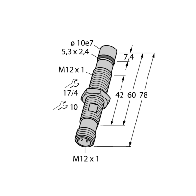 Датчик индуктивный Turck BID1.5-G120-AP6-H1141 