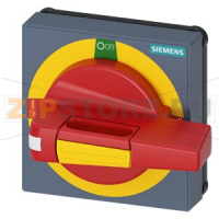 РУЧКА С НАКЛ. АВАРИЙНАЯ РАЗМЕР 75X75, ДЛЯ ВАЛ 8X8, I-0-II Siemens 8UD1731-2AE05