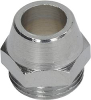 NUT FOR GLASS FASTENING ø 3/8M HOLE 10