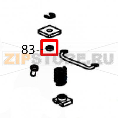 Nut/Ni/M2.3*P0.4*4.5*1.8t Godex G500 Nut/Ni/M2.3*P0.4*4.5*1.8t Godex G500Запчасть на деталировке под номером: 83Название запчасти Godex на английском языке: Nut/Ni/M2.3*P0.4*4.5*1.8t G500.