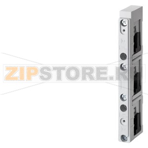 ШИННЫЙ АДАПТЕР 60 MM BUSBAR SUPPORT FOR 12X5(10)-30X5(10) PROFILES INSIDE FIXING WITH INC. CLEARANCE DISTANCES WITH INC. CREEPAGE DISTANCES CREEPAGE DISTANCES ACC. TO UL508 Siemens 8US1923-3UA01 