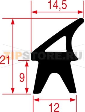 GUARNIZIONE PORTA FORNO 730x745 mm 