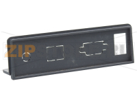 Крышка интерфейсная, левая, темно-серая, для весов Mettler Toledo Tiger 8442