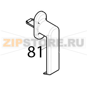 Maniglia chiusura porta apertura laterale Tecnoeka KF 981 UD Maniglia chiusura porta apertura laterale Tecnoeka KF 981 UDЗапчасть на деталировке под номером: 81