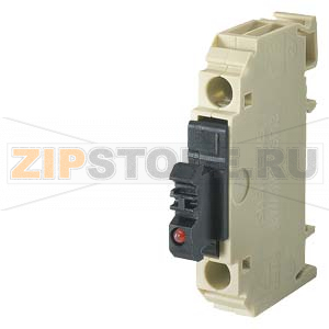 КЛЕММА ТЕРМОПЛАСТИКОВАЯ С ПЛАВКОЙ ВСТАВКОЙ ДЛЯ ПЛ. ВСТАВ. ТИПА G 5X20MM B 5X25MM СО СВЕТОДИОДОМ 230В ВИНТОВОЕ ПОДСОЕДИНЕНИЕ Siemens 8WA1011-1SF15 
