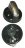 MANOPOLA GAS NERO