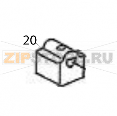 Head pressure BR Sato M84Pro Head pressure BR Sato M84ProЗапчасть на деталировке под номером: 20Название запчасти на английском языке: Head pressure BR Sato M84Pro.