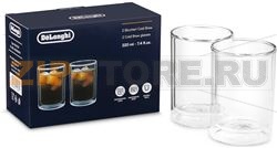 GLASSES (X2) COLD BREW DE LONGHI DLSC324 