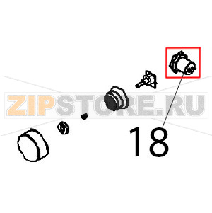 Interruttore on-off Angelo Po FX201G3 Interruttore on-off Angelo Po FX201G3Запчасть на деталировке под номером: 18