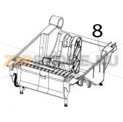 Print mechanism Zebra ZD230 Direct Thermal Print mechanism Zebra ZD230 Direct ThermalЗапчасть на деталировке под номером: 8