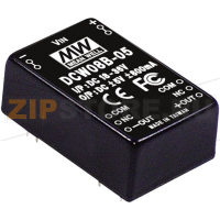 Преобразователь DC/DC, 335 мА Mean Well DCW08A-12