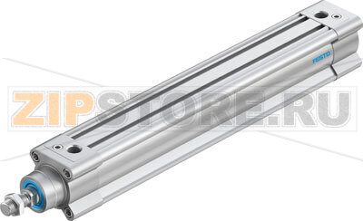 Пневмоцилиндр стандартный Festo DSBC-40-250-PPVA-N3 