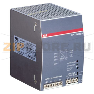 Блок питания трёхфазный 240 Вт, 24 В, 10 А, CP-T 24/10.0 ABB 1SVR427055R0000 