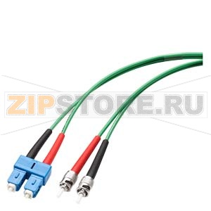 Оптический патч-корд SC/BFOC 50/125,  (1X SC DUPLEX  и 1X BFOC DUPLEX ), длина 1 м. Siemens 6XV1843-5EH10-0CB0 