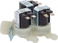 Triple solenoid valve, straight 220/240V