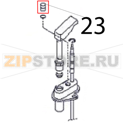 Perno tampone Angelo Po 1G1FA0G Perno tampone Angelo Po 1G1FA0GЗапчасть на деталировке под номером: 23