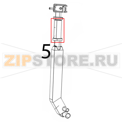 Manicotto mandata cappotta 120 mm Silanos NE1300 Manicotto mandata cappotta 120 mm Silanos NE1300Запчасть на деталировке под номером: 5