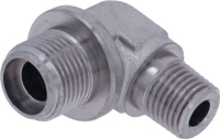L-FITTING ø 3/8M GAS - 1/4M NPT B.A.