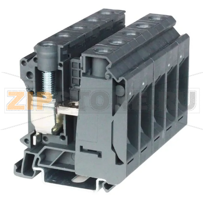 Клемма проходная, серая CHIKU RTB 16 