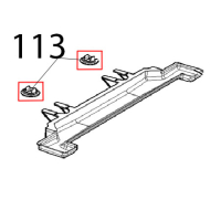 Clip to fix drip tray C.T. Unox XVC 205E