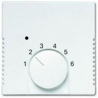 Накладка для терморегулятора, альпийский белый ABB 2CKA001710A4017