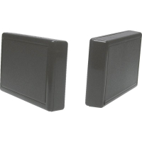 Корпус 102.5x61.5x18 мм, пластиковый, черный, 1 шт TRU Components TC-2218 SW203