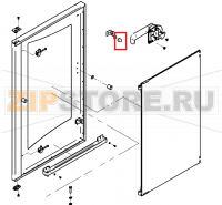Silicon spring door P3 CONVOTHERM OES 10.10   