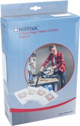 BAGS FOR VACUUM CL. NILFISK 107417195 