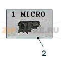 Microswitch with plate Bianchi BVM-952 Microswitch with plate Bianchi BVM-952Запчасть на деталировке под номером: 2Название запчасти Bianchi на итальянском языке: Microswitch with plate BVM-952.
