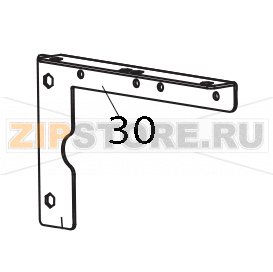Staffa dosatori Elettrobar Fast 80D Staffa dosatori Elettrobar Fast 80DЗапчасть на деталировке под номером: 30