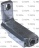 Support affûteur Dim. patte de fixation
