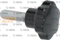 ЧЕРНАЯ РУКОЯТКА  Ø 40 ММ PITCH M10