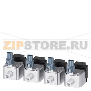 BOX TERMINAL WITH CONTROL WIRE TAP 4 PCS. ACCESSORY FOR: 3VA5/6 400/600 Siemens 3VA9474-0JH13 