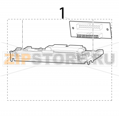 Thermal printhead 200 dpi kit Intermec PD41 Thermal printhead 200 dpi kit Intermec PD41Запчасть на деталировке под номером: 1Название запчасти на английском языке: Thermal printhead 200 dpi kit Intermec PD41.